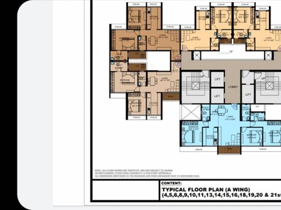 1600 sq ft 3 BHK 3T North facing Under Construction property Apartment for sale at Rs 1.55 crore in Satyam Peace Of Mind in Kharghar, Mumbai