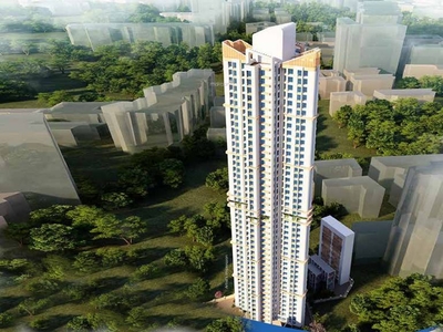 402 sq ft 1 BHK Apartment for sale at Rs 48.13 lacs in Horizon Pearl in Thane West, Mumbai