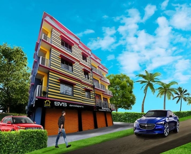 555 sq ft 1 BHK 1T Apartment for sale at Rs 14.99 lacs in SMS Manikanta Bhawan in Barasat, Kolkata