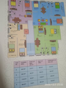 948 sq ft 2 BHK 2T Apartment for sale at Rs 28.00 lacs in Project in Rajarhat, Kolkata