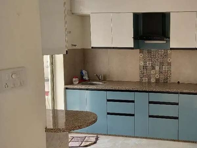 3bhk semifurnished lavish flat for rent in secured campus