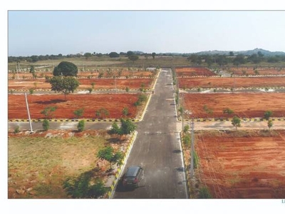1062 sq ft East facing Plot for sale at Rs 10.85 lacs in DTCP APPROVED OPEN PLOTS FOR SALE in Meerkhanpet, Hyderabad