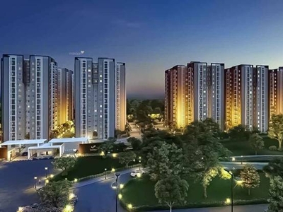 1065 sq ft 2 BHK 2T West facing Apartment for sale at Rs 59.63 lacs in ohmlands 10th floor in Patancheru, Hyderabad