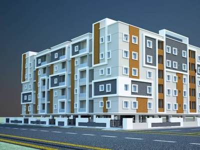 1100 sq ft 2 BHK 2T West facing Apartment for sale at Rs 42.90 lacs in Sri Ganesha SGS Lifespaces Nandanavanam in Kistareddypet, Hyderabad