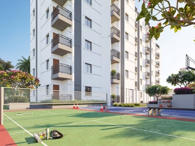 1144 sq ft 2 BHK Apartment for sale at Rs 87.69 lacs in MKT Urban Tree in Isnapur, Hyderabad