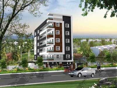 1220 sq ft 2 BHK Apartment for sale at Rs 51.24 lacs in Ananya Srii Sri Balaji Residency in Nagaram, Hyderabad