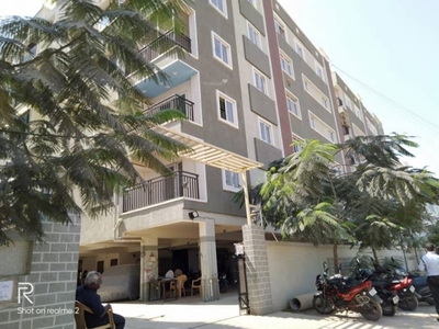 1230 sq ft 2 BHK 2T West facing Apartment for sale at Rs 74.00 lacs in NSK Exotica in Kukatpally, Hyderabad