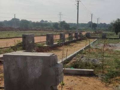 1233 sq ft East facing Plot for sale at Rs 13.70 lacs in HMDA APPROVED OPEN PLOTS AT WALKABLE DISTANCE FROM PHARMACITY in Mirkhanpet, Hyderabad
