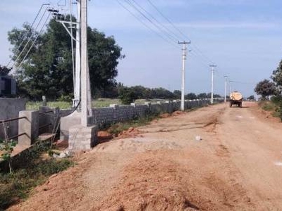 1233 sq ft East facing Plot for sale at Rs 14.39 lacs in HMDA and RERA Approved Open Plots At PHARMACITY in Srisailam Highway, Hyderabad