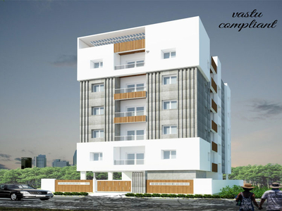 1240 sq ft 2 BHK 2T East facing Apartment for sale at Rs 57.04 lacs in Project in Pragathi Nagar Kukatpally, Hyderabad