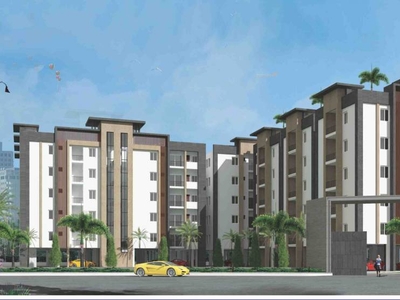 1240 sq ft 2 BHK Under Construction property Apartment for sale at Rs 55.80 lacs in Urban Elite in Tukkuguda, Hyderabad