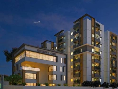 1249 sq ft 2 BHK 2T East facing Completed property Apartment for sale at Rs 80.00 lacs in Qualitas Serenity Park 6th floor in Kokapet, Hyderabad