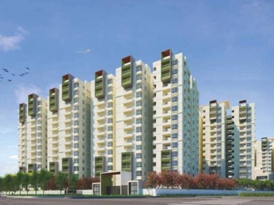 1270 sq ft 2 BHK 2T West facing Completed property Apartment for sale at Rs 74.38 lacs in Ramky One Galaxia 8th floor in Nallagandla Gachibowli, Hyderabad