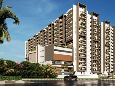 1295 sq ft 2 BHK Apartment for sale at Rs 71.23 lacs in Risinia The Twinz in Bowrampet, Hyderabad