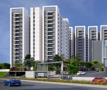 1310 sq ft 2 BHK Launch property Apartment for sale at Rs 95.99 lacs in Ramky One Genext Towers in Uppal Kalan, Hyderabad