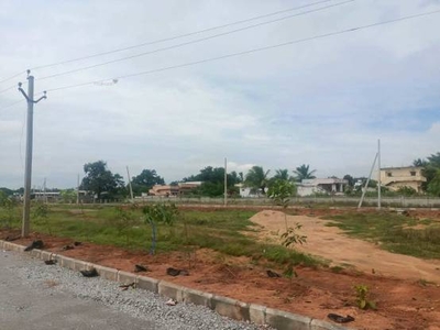 1323 sq ft West facing Plot for sale at Rs 20.58 lacs in HMDA approved plots for sale at Pharmacity Hyderabad in low budget in Meerkhanpet, Hyderabad