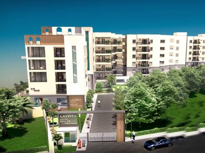 1325 sq ft 2 BHK Launch property Apartment for sale at Rs 82.15 lacs in Shiva Sai Lavista in Nizampet, Hyderabad