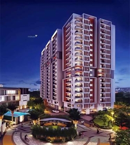 1400 sq ft 3 BHK 2T West facing Apartment for sale at Rs 79.80 lacs in ohmlands 14th floor in Tellapur, Hyderabad