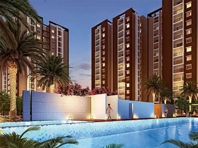 1410 sq ft 3 BHK 2T East facing Completed property Apartment for sale at Rs 80.36 lacs in ohmlands 5th floor in Patancheru, Hyderabad