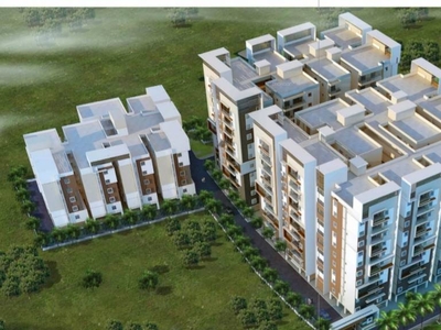 1429 sq ft 3 BHK 3T Under Construction property Apartment for sale at Rs 1.00 crore in Sahiti Karthikeya Panorama in Madhapur, Hyderabad
