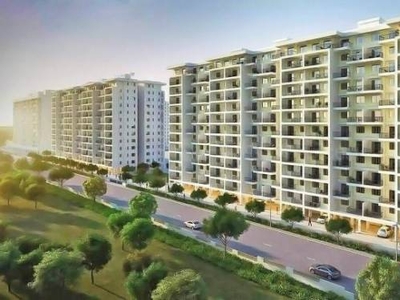 1440 sq ft 2 BHK 2T East facing Apartment for sale at Rs 43.20 lacs in bharati green empire 6th floor in Bhanur, Hyderabad