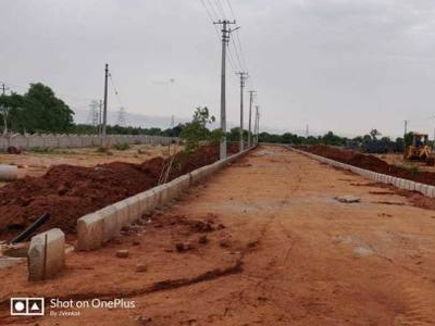 1485 sq ft East facing Plot for sale at Rs 12.71 lacs in DTCP APPROVED OPEN PLOTS AT SRISAILAM HIGHWAY in Mirkhanpet, Hyderabad