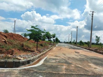 1485 sq ft West facing Plot for sale at Rs 13.20 lacs in BEST INVESTMENT OPEN PLOTS AT PHARMACITY SRISAILAM HIGHWAY in Mirkhanpet, Hyderabad