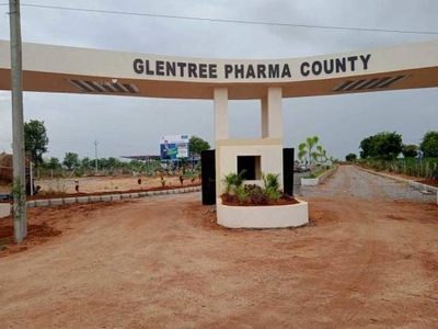 1503 sq ft East facing Plot for sale at Rs 20.13 lacs in Glentree Pharma County in Yacharam, Hyderabad