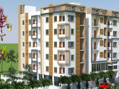 1605 sq ft 3 BHK 3T East facing Apartment for sale at Rs 69.20 lacs in My Homez Telangana Realty 4th floor in Bowrampet, Hyderabad