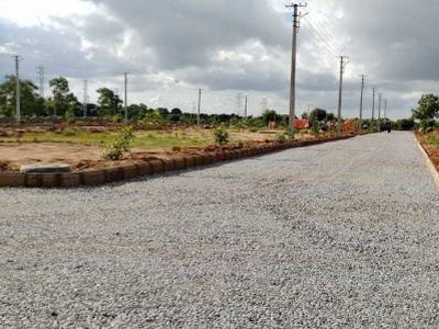 1620 sq ft South facing Plot for sale at Rs 14.40 lacs in DTCP AND RERA APPROVED OPEN PLOTS in Meerkhanpet, Hyderabad