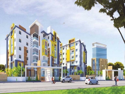 1645 sq ft 3 BHK 3T East facing Apartment for sale at Rs 1.07 crore in Chandrashekar HM The Life in Hitech City, Hyderabad