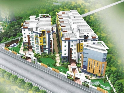 1656 sq ft 3 BHK 3T East facing Apartment for sale at Rs 1.08 crore in Chandrashekar HM The Life in Hitech City, Hyderabad