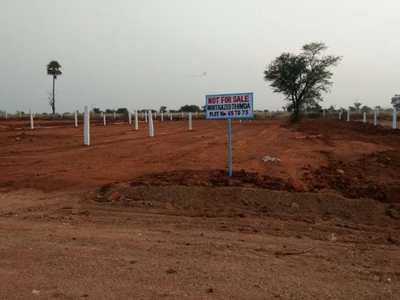 1660 sq ft West facing Plot for sale at Rs 11.56 lacs in YBR Aapt Park in Mangalpally, Hyderabad