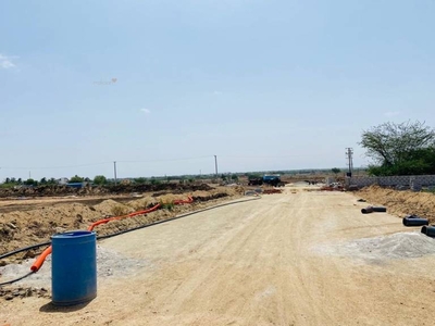 1710 sq ft East facing Plot for sale at Rs 24.70 lacs in hmda approved open plots at mansanpally behind myhome smart city land in Maheshwaram, Hyderabad