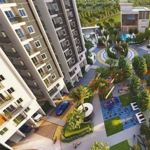 1725 sq ft 3 BHK 3T East facing Apartment for sale at Rs 98.33 lacs in ohmlands 16th floor in Tellapur, Hyderabad