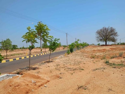 176 sq ft East facing Plot for sale at Rs 25.52 lacs in Vasudaika Southfields in Mansanpally, Hyderabad