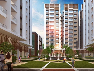 1765 sq ft 3 BHK 3T West facing Apartment for sale at Rs 1.36 crore in Lansum Eden Gardens in Kondapur, Hyderabad