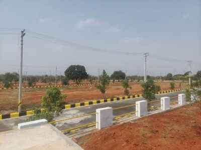 1800 sq ft East facing Plot for sale at Rs 24.00 lacs in HMDA AND TS RERA APPROVED GATED VILLA PLOTS AT PHARMACITY in kandukur Mandal, Hyderabad