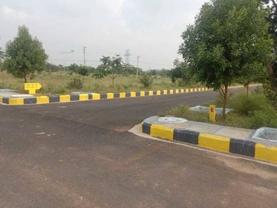 1800 sq ft East facing Plot for sale at Rs 26.00 lacs in HMDA Approved new plots for sale at Pharmacity Meerkhanpet Srisailam highway in Meerkhanpet, Hyderabad