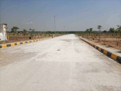 1800 sq ft East facing Plot for sale at Rs 28.00 lacs in hmda and rera approved plots for sale in vasudaika southfields in Ameerpet, Hyderabad