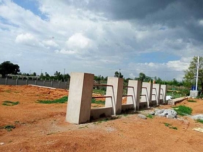 1800 sq ft East facing Plot for sale at Rs 40.00 lacs in HMDA APPROVED GATED VILLA PLOTS in Tukkuguda, Hyderabad