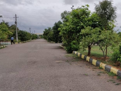 2160 sq ft West facing Plot for sale at Rs 16.32 lacs in Project in Mansanpally, Hyderabad