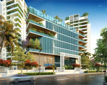 2570 sq ft 3 BHK Apartment for sale at Rs 2.03 crore in Praneeth Praneeth KKRs Pranav Jaitra in Hyder Nagar, Hyderabad