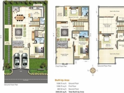 3900 sq ft 4 BHK 4T Villa for sale at Rs 1.44 crore in Ramky Pearl in Kukatpally, Hyderabad