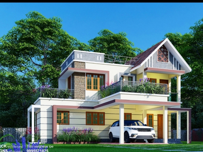 4 BHK House 1700 Sq.ft. for Sale in Kuravilangad, Kottayam