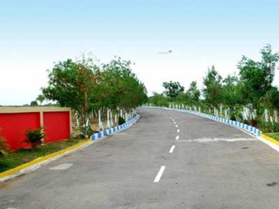 4500 sq ft East facing Plot for sale at Rs 45.00 lacs in Green Home Farms And Resorts Green Acres II in Chilkur, Hyderabad
