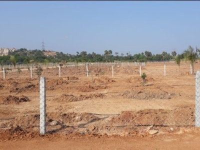 4500 sq ft West facing Plot for sale at Rs 35.00 lacs in Project in Ghatkesar, Hyderabad