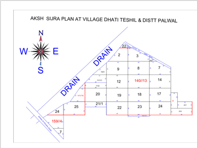 Agricultural Land 20 Acre for Sale in Allika, Palwal