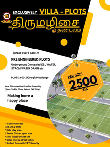 Residential Plot 650 Sq.ft. for Sale in Thandalam, Chennai
