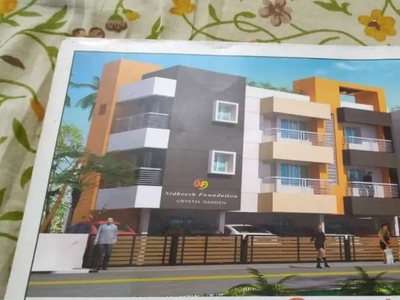 2 BHK flat for sale in Excellent location with superb ventilation